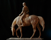 Study of a Man and a Horse in Nude