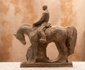 Sketch of the Equestrian Statue of T.G.M.