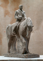 Sketch of the Equestrian Statue of T.G.M.
