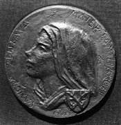 Plaque with St. Zdislava